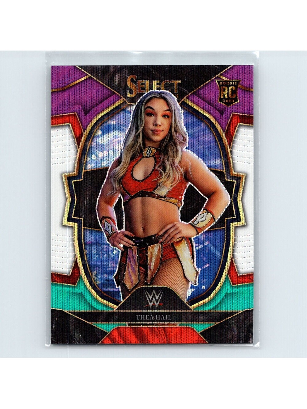 2023 Panini Select WWE Thea Hail RC #7 Tri-Color